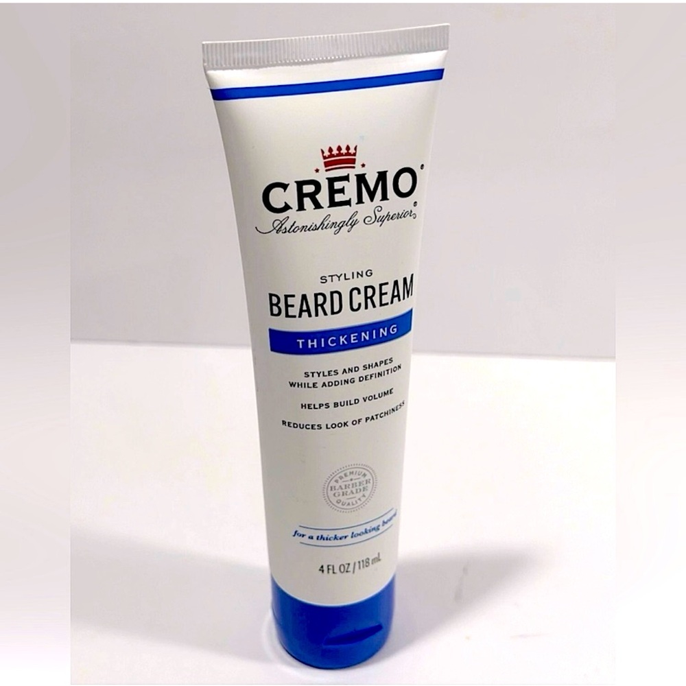 Cremo Styling Beard Cream
Thickening - 4 fl oz